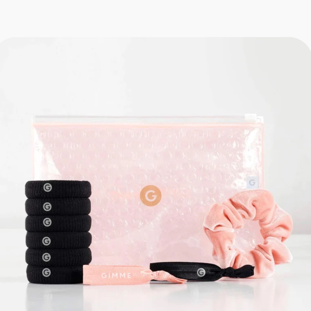 GIMME Beauty Starter Kit Hair Bands, Ribbon Hair Bands, Velvet Bands & Clutch